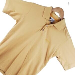 Columbia Boys Bonehead II Polo Shirt Sz M Orange Short Sleeve Embroidered Fish